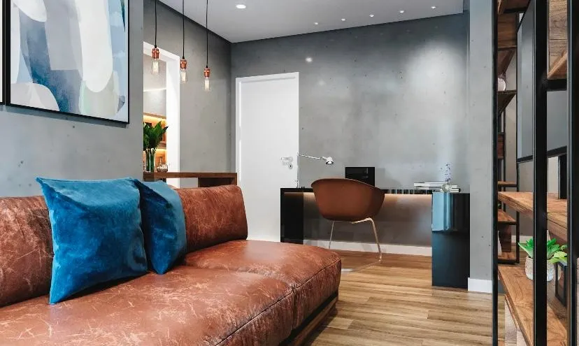 Imagem Apartamento Compacto Premium 39m² no Reserva Carvalho Residencial com 1 Dormitório Suíte