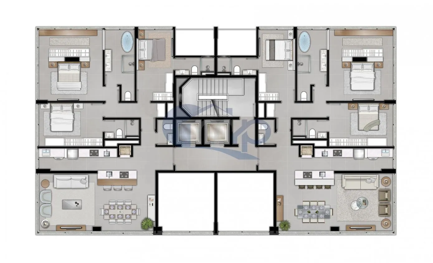 Imagem Apartamento a venda com 3 suites na Praia Grande em Torres/RS