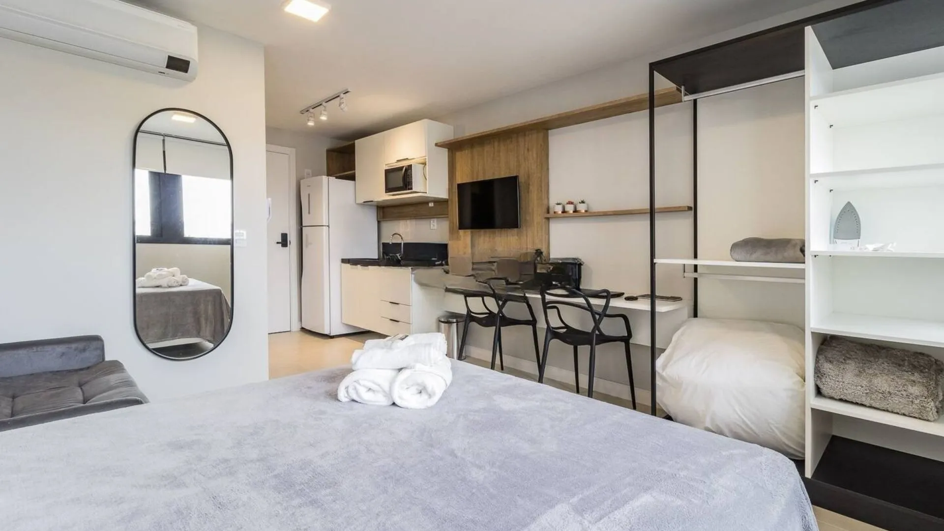 Imagem Studio completamente mobiliado e equipado, para comprar, localizado no GO Rio Branco