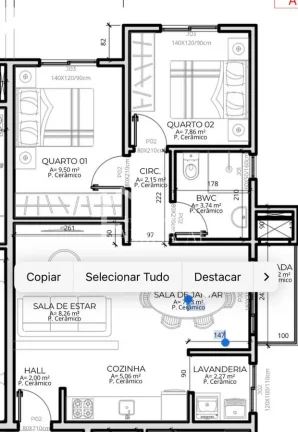 Imagem Apartamento no Bom Retiro com 2 quartos