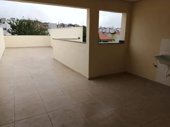 Imagem Cobertura com 2 dormitórios à venda, 124 m² por R$ 477.000,00 - Vila Pires - Santo André/SP