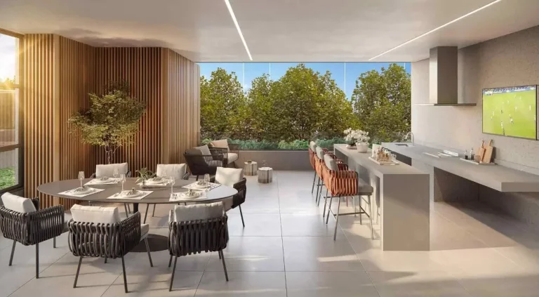 Imagem AMPÈRE BROOKLIN - Aptos de 262m² e 482m², ótima localização, 950m da Estação Berrini da CPTM!