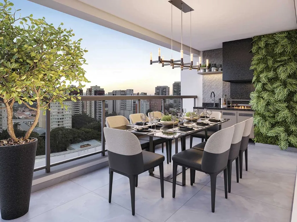 Imagem Edifício Haute Brooklin by ez, apartamento com 4 quartos em Brooklin São Paulo SP, apartment in São Paulo Brazil, apartamento 4 suítes em Brooklin Sp