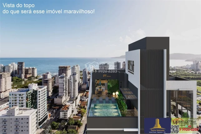 Imagem Apartamentos de 2 suítes,1 vaga, a VENDA no RESIDENCIAL FLOW Aptos. Exclusivo empreendimento que será construído em Porto Belo, uma cidade que vem