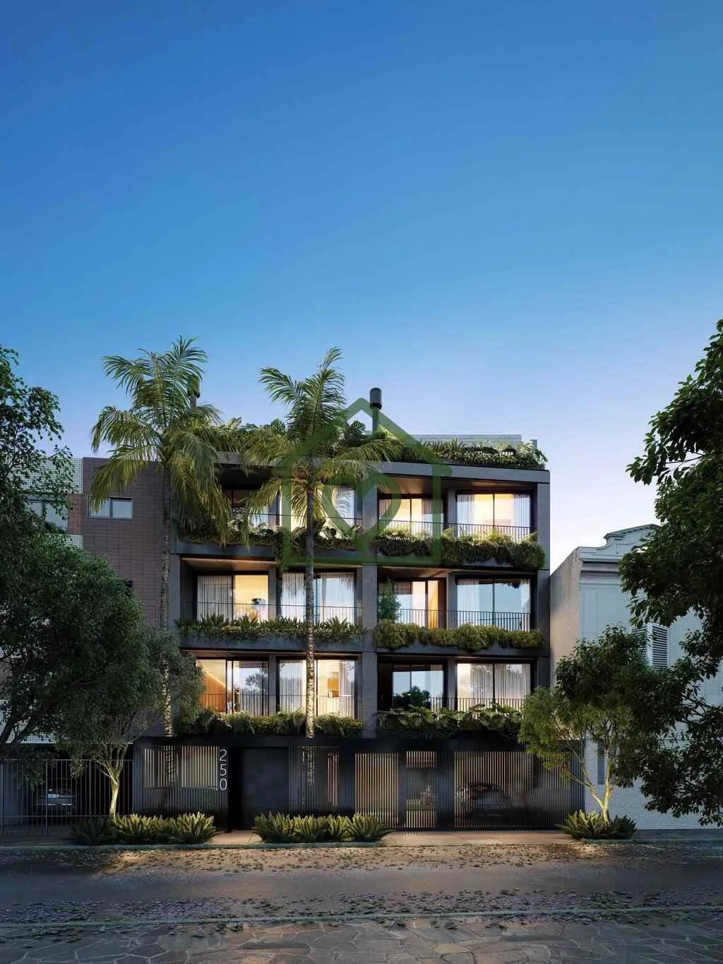 Foto do imóvel Lançamento 2025. Exclusivo e contemporâneo. Apenas 12 apartamentos. Todos de frente para a rua Vas...