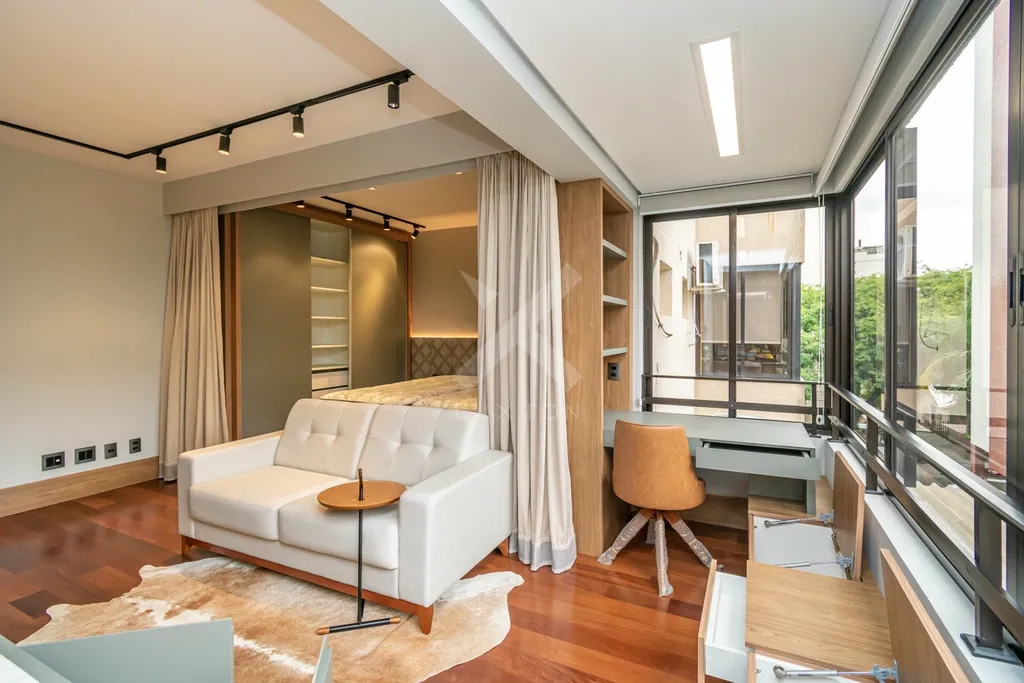 Imagem MÁFFER IMÓVEIS ALUGA - LOFT MOBILIADO E DECORADO