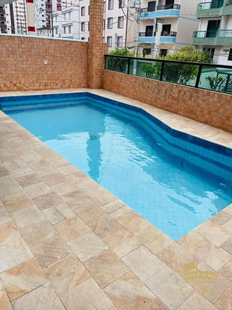 Imagem Apartamento com 3 dormitórios à venda, 105 m² por R$ 530.000,00 - Vila Guilhermina - Praia Grande/SP