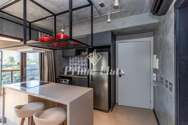 Imagem Flat disponível para venda no Cyrela by Pininfarina no Itaim Bibi, com 49m², 1 dormitório e 1 vaga