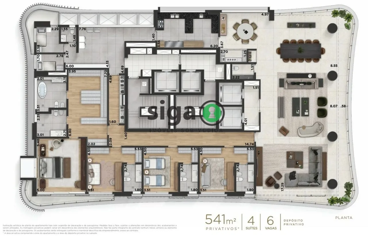 Imagem Apartamento para venda no Itaim 04 suítes, São Paulo - SP