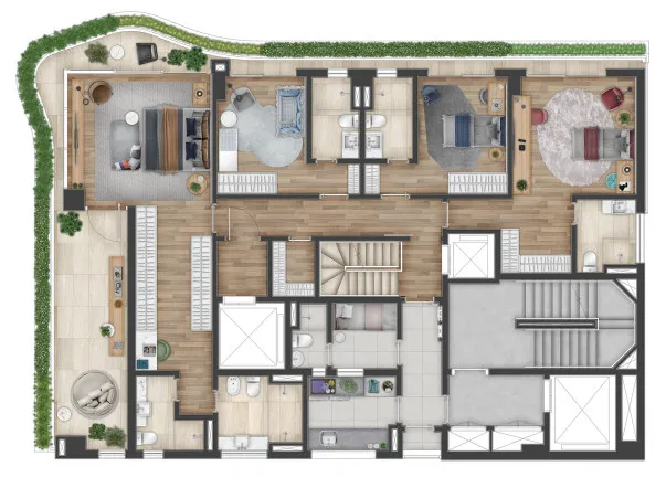 Imagem Apartamento com 4 Quartos à Venda, 202 m² em Jardim Paulista - São Paulo