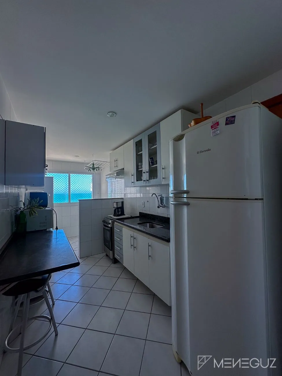 Imagem Apartamento 3 Quartos Mobiliado com Vista Mar na Praia do Morro - Ed. Alibaba