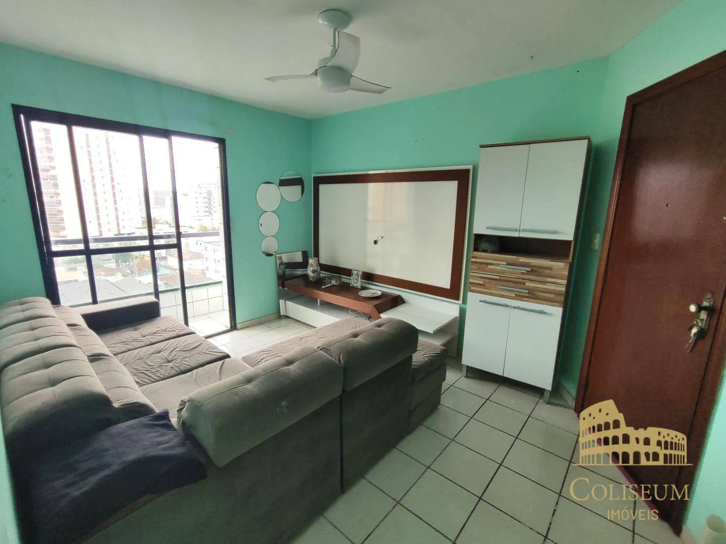 Foto do imóvel Apartamento com 1 dormitório à venda, 50 m² por R$ 290.000,00 - Vila Assunção - Praia Grande/SP