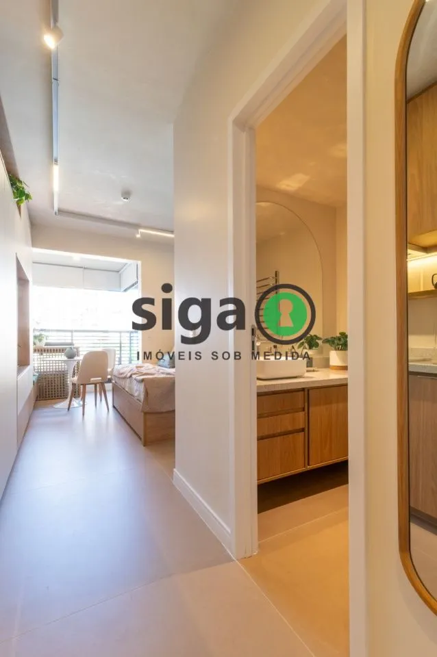 Imagem Apartamento Studio para venda no Brooklin mobiliado, São Paulo - SP