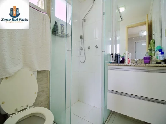 Imagem Apartamento Mobiliado à Venda Na Região Da Vila Andrade Com 2 Dormitórios e 1 Vaga