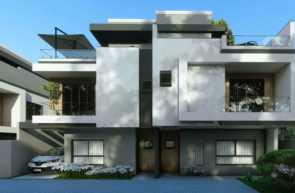 Imagem Casa de alto padrão em condomínio no Guabirotuba: 3 quartos, 1 suíte, 4 banheiros, 2 vagas, 187,72m² - Curitiba-PR