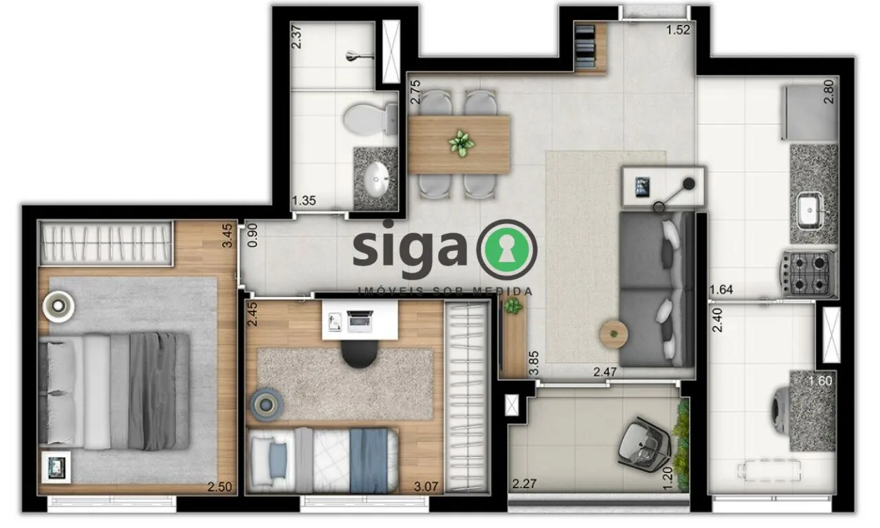 Imagem Apartamento para venda no Butantã, São Paulo - SP