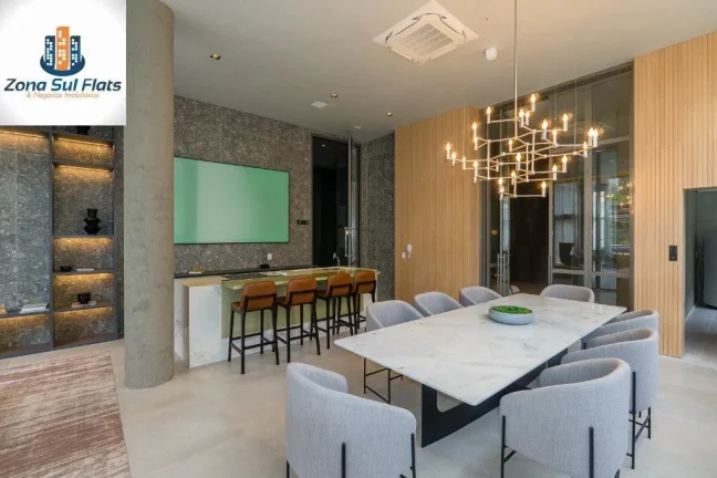 Imagem Apartamento Alto Padrão à Venda Em Moema Com 3 Suítes e 2 Vagas - Varanda Gourmet