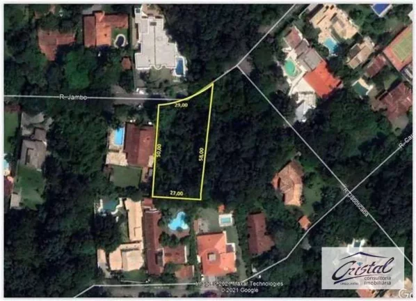 Imagem Terreno à venda, 1405 m² - Condomínio Jardim Algarve - Cotia/SP
