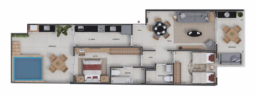 Imagem Fevereiro Botafogo Living - Fevereiro Botafogo Living