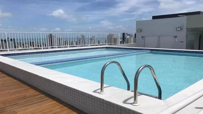 Imagem Apartamento com 1 dormitório à venda, 28 m² por R$ 319.995,00 - Miramar - João Pessoa/PB