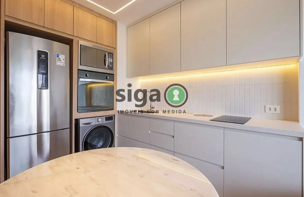 Imagem Lindo Apartamento com 1 dormitório, 1 vaga, à Venda na Vila Madalena