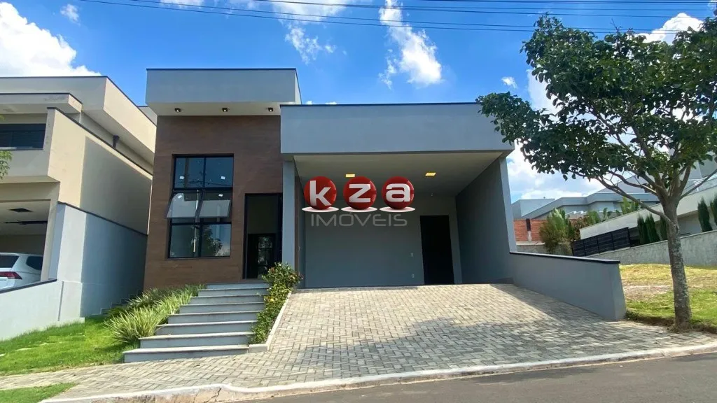 Imagem Casa de alto padrão em condomínio à venda em Valinhos-SP, bairro Pinheiro: 3 quartos, 3 suítes, 2 salas e 176,25 m² de área.