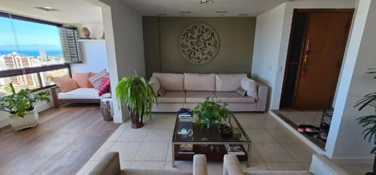 Imagem A 5ª Avenida Imóveis selecionou esse belíssimo apt. no Mansão Giovanni Bellini, Jardim Apipema: 3/4, suite + Gabinete 162m² + 3 garagens + Lazer