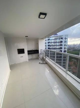 Imagem Apartamento com varanda/sacada ampla gourmet e vista para o mar da praia do Cabo Branco /Altiplano - AP1237