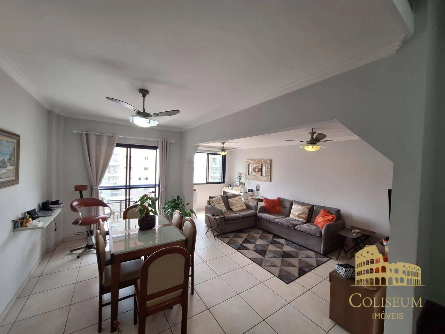 Imagem Apartamento Duplex com 3 dormitórios à venda, 148 m² por R$ 695.000,00 - Vila Guilhermina - Praia Grande/SP