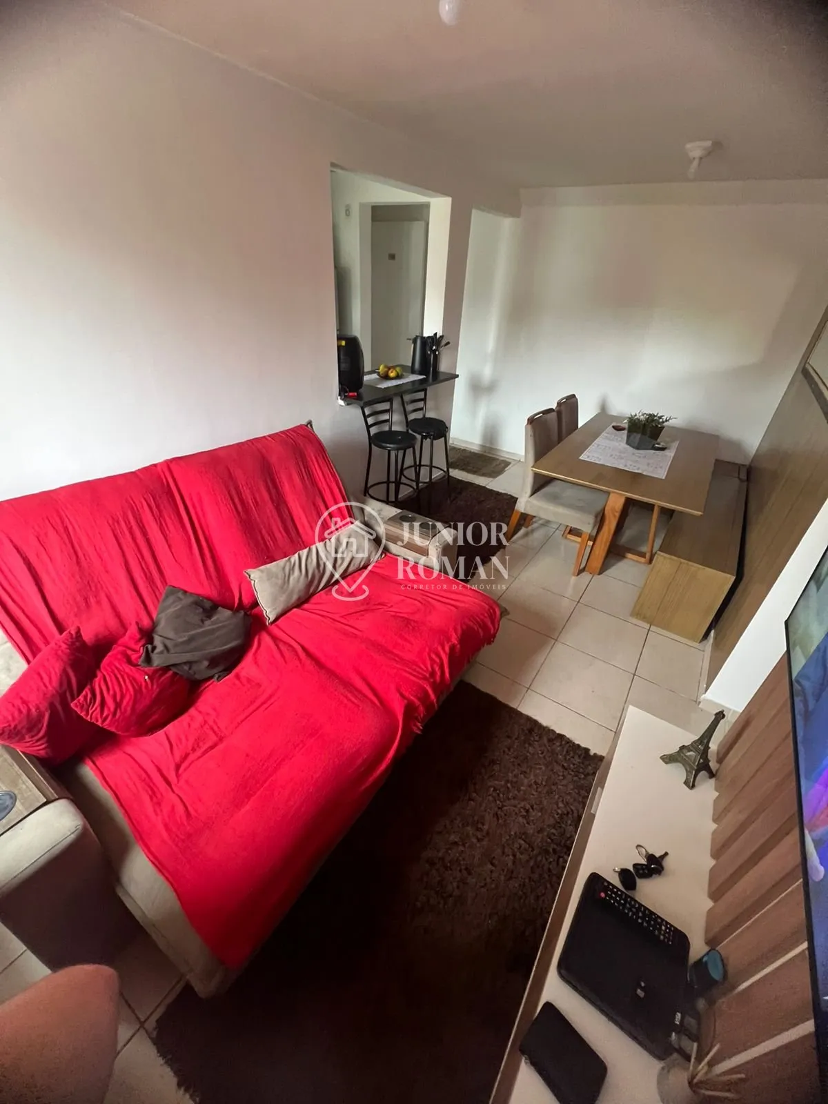 Imagem 59m² | 3 Dormitórios | 1 Vaga | Porteira Fechada - Pq. São Vicente - Maua