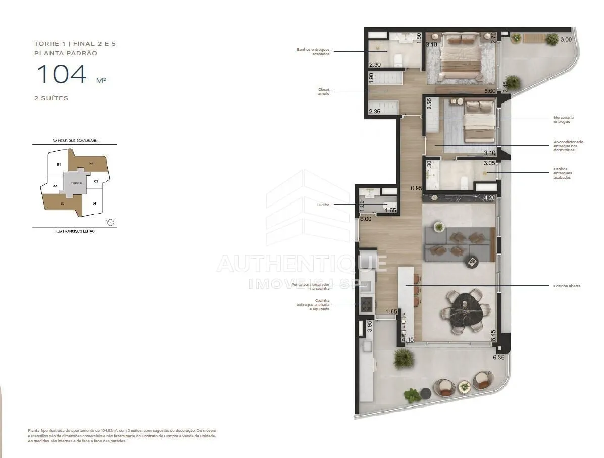 Imagem AERO By Pininfarina - Apartamento à venda no bairro Pinheiros - São Paulo/SP, Zona Oeste