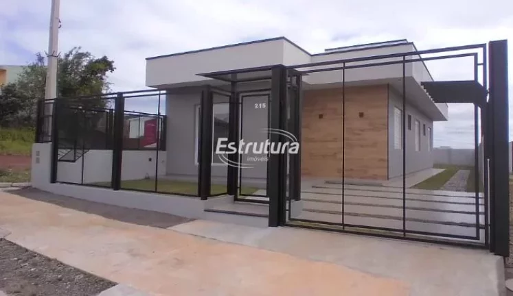 Linda casa no Residencial Shons com dois dormitórios sendo um suíte