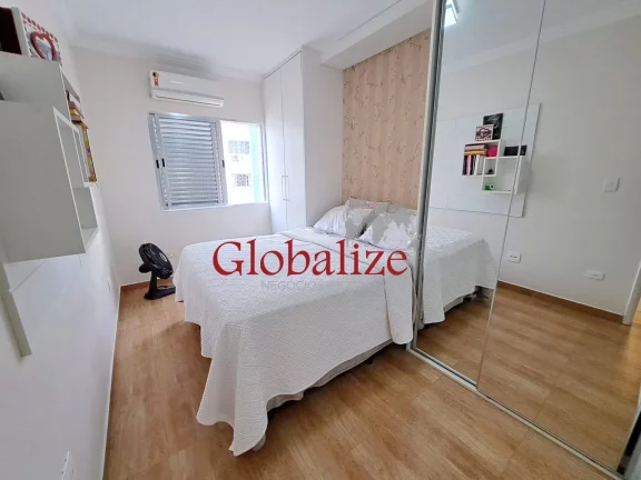 Imagem Apartamento à venda com 84m², 2 quartos, 2 banheiros, dependência, 1 vaga por R$536.000,00 n0 Campo Grande em Santos