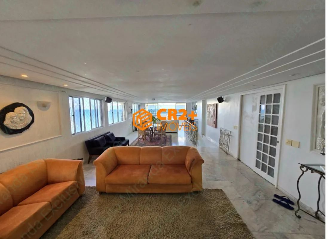 Imagem Cobertura de luxo na AV Boa Viagem - com 400m² - 4 quartos e 3 vagas - Próximo