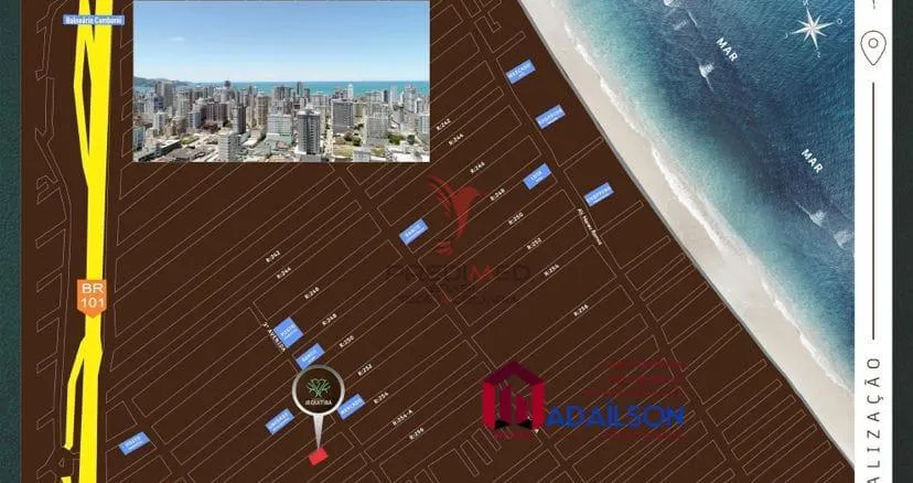 Imagem Residencial Jequitibá: apartamentos na Meia Praia Localizado na Meia Praia, em Itapema