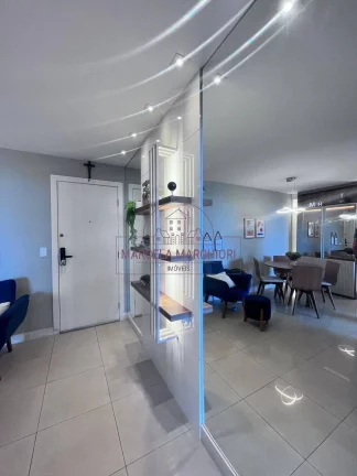 Imagem 3 quartos, impecável, 125m, varanda c/ churrasqueira, sala automatizada