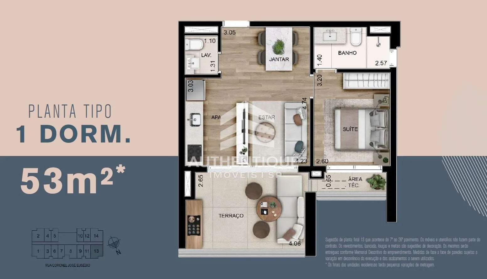 Imagem ÁRIA HIGIENÓPOLIS - Apartamento à venda no bairro Higienópolis - São Paulo/SP, Zona Central