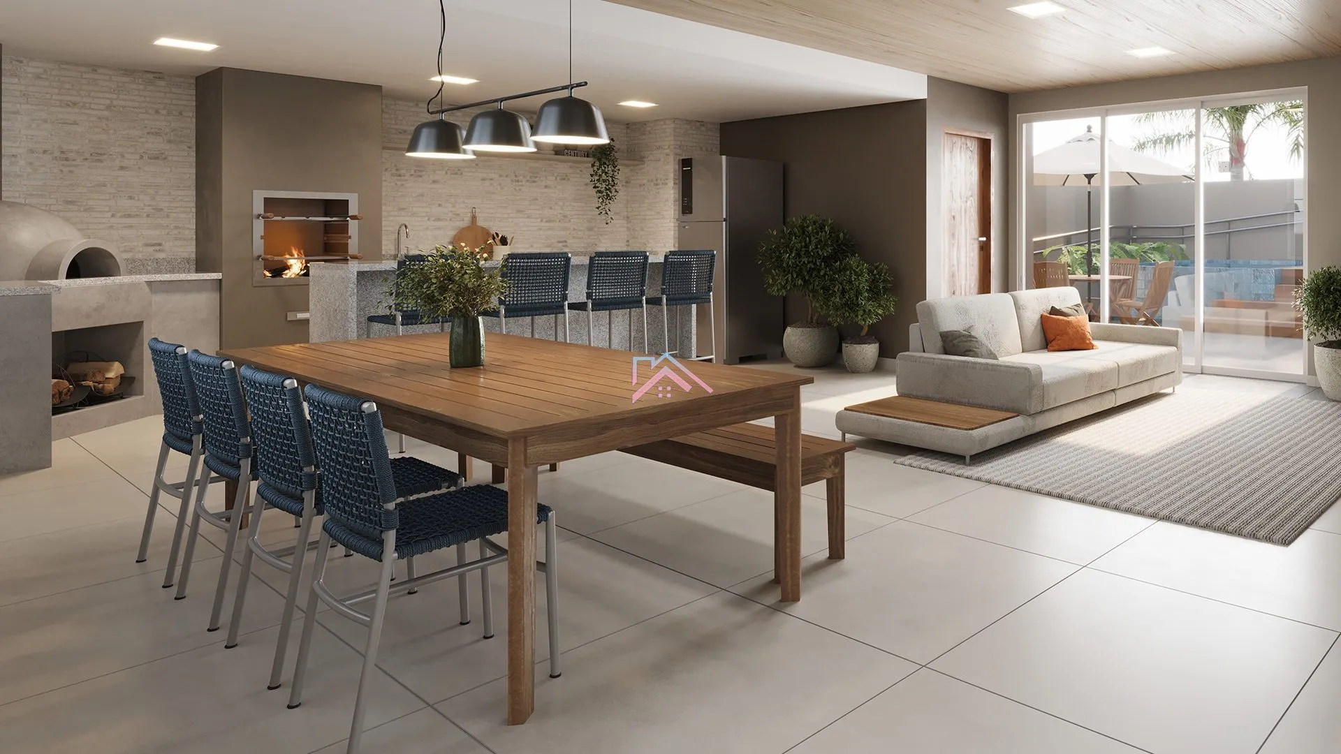 Imagem Apartamentos à venda Manawa Residencial - Área útil 75 a 102 m2 - 2 e 3 dormitórios - Recanto IV Cen