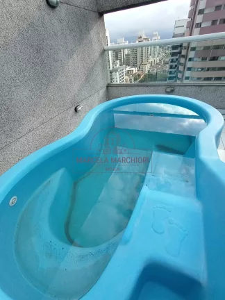 Imagem Cobertura duplex 3 quartos com piscina a uma quadra do mar em Itapuã