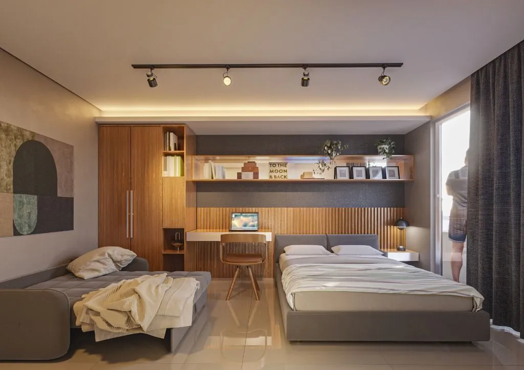 Imagem Flat de 22 m² no Jardim Oceania, João Pessoa, com lazer completo, vaga e segurança 24h. Ideal para morar ou investir em locação por temporada.
