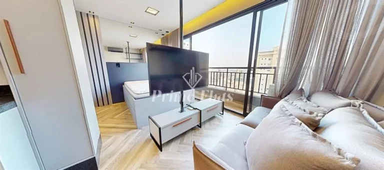 Foto do imóvel Flat disponível para venda no Condomínio Smart Santana, com 25m², 1 dormitório e 1 vaga de garagem em Rua Alfredo Pujol