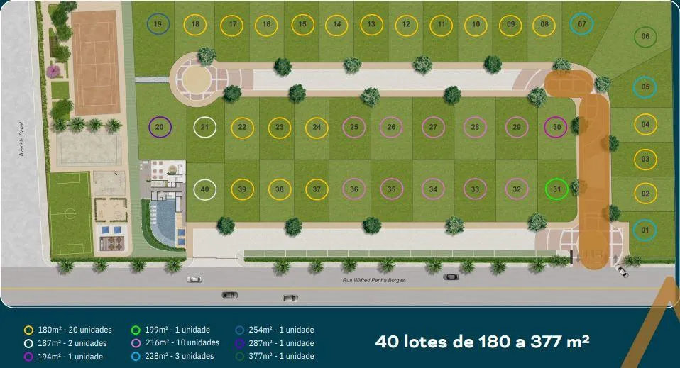 Imagem Pontal Club Houses Lotes no Recreio da Construtora Calçada Investimento Exclusivo