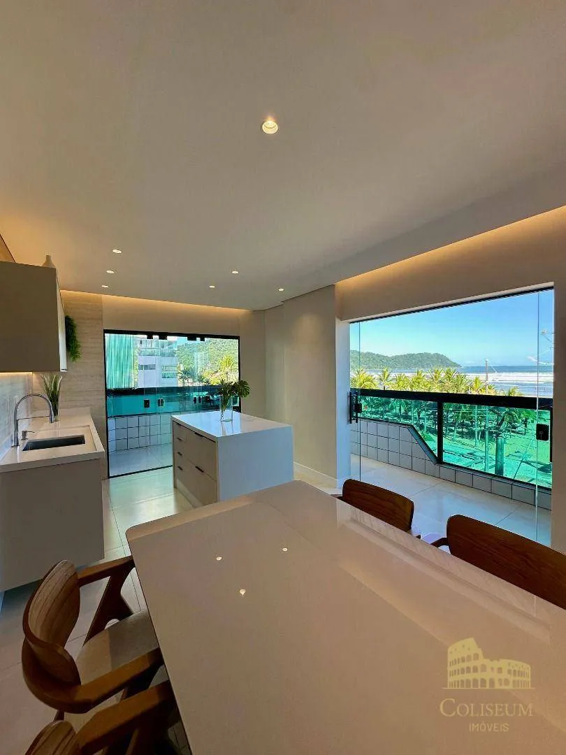 Imagem Apartamento com 4 dormitórios à venda, 167 m² por R$ 2.300.000,00 - Canto do Forte - Praia Grande/SP