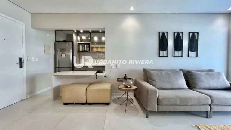 Imagem Apartamento com vista parcial para o mar e lazer completo na Riviera de São Lourenço