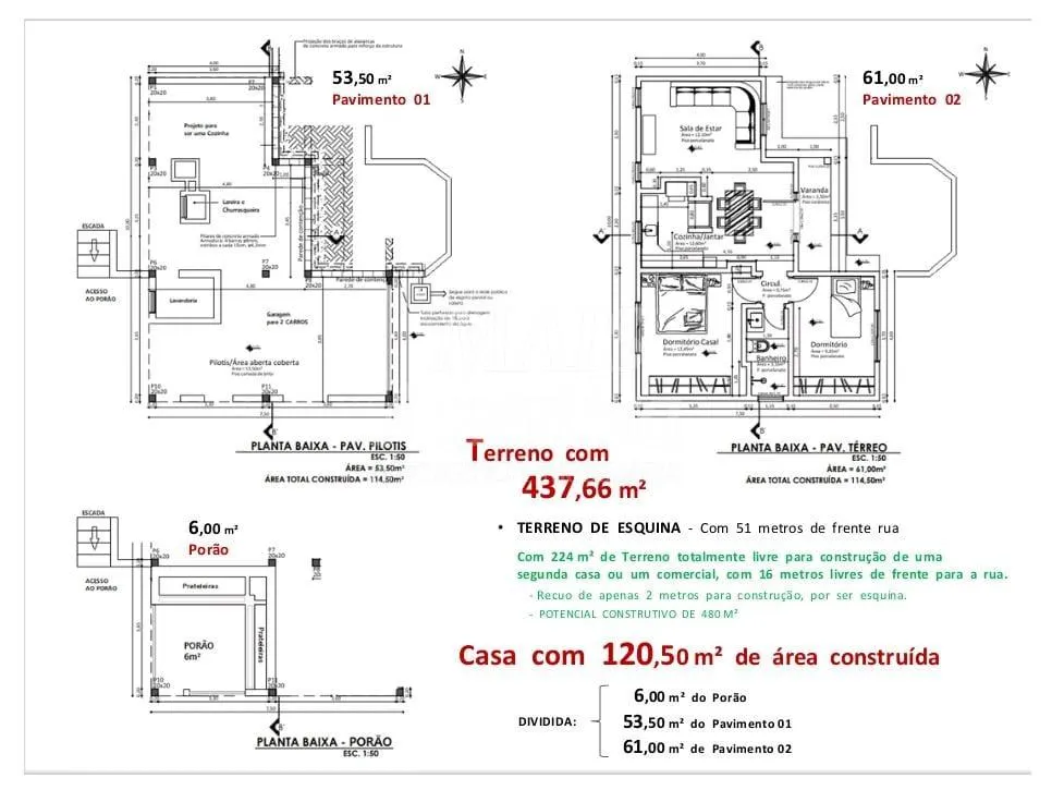 Imagem Residencia para venda em Ivoti de 120,00m² construido - 2 Dormitórios