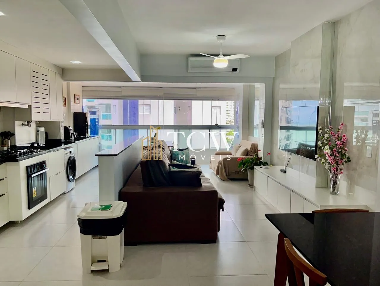 Foto do imóvel Apartamento à Venda nas Astúrias | 105 m² | 3 Dormitórios, 1 Suíte | 2 Vagas | Guarujá/SP