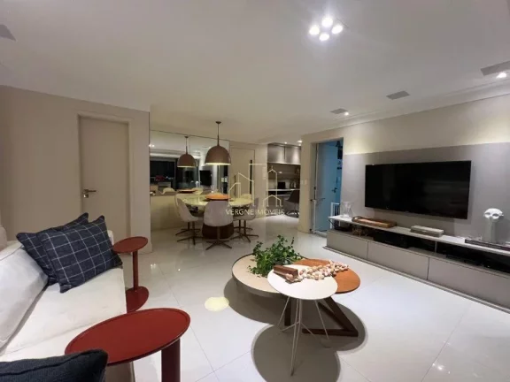 Imagem Apartamento mobiliado com três quartos varanda gourmet a venda no Greenville Atmos em Patamares.