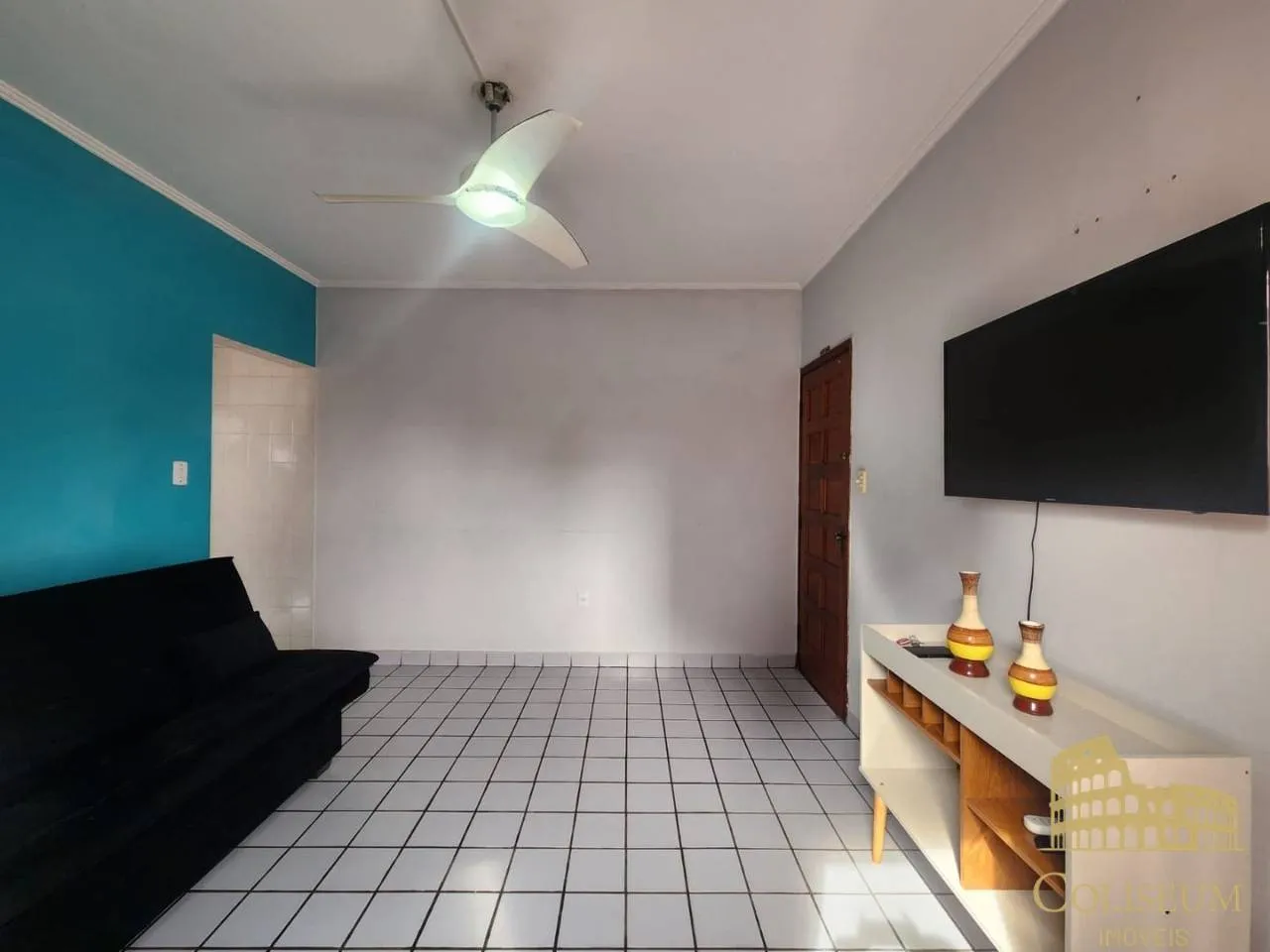 Imagem Apartamento com 1 dormitório à venda, 51 m² por R$ 255.000,00 - Tupi - Praia Grande/SP