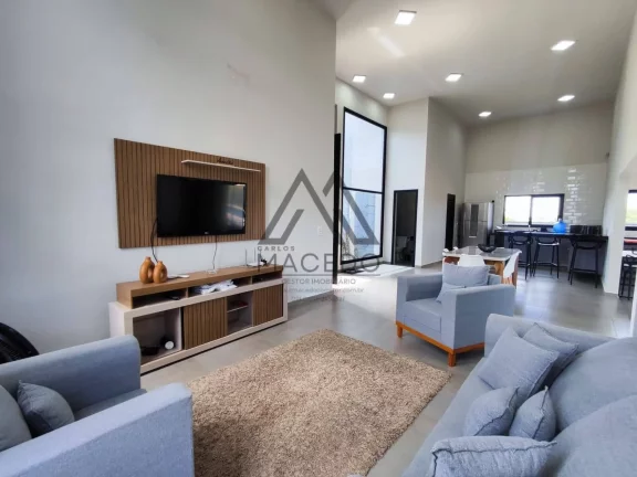 Imagem Casa térrea com 3 suítes e mobiliada - Ninho Verde 1