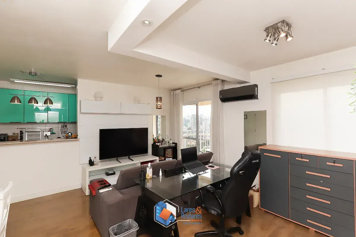 Imagem Apartamento para venda em Indianapolis com 1 quarto, sendo 1 suíte, 54m²